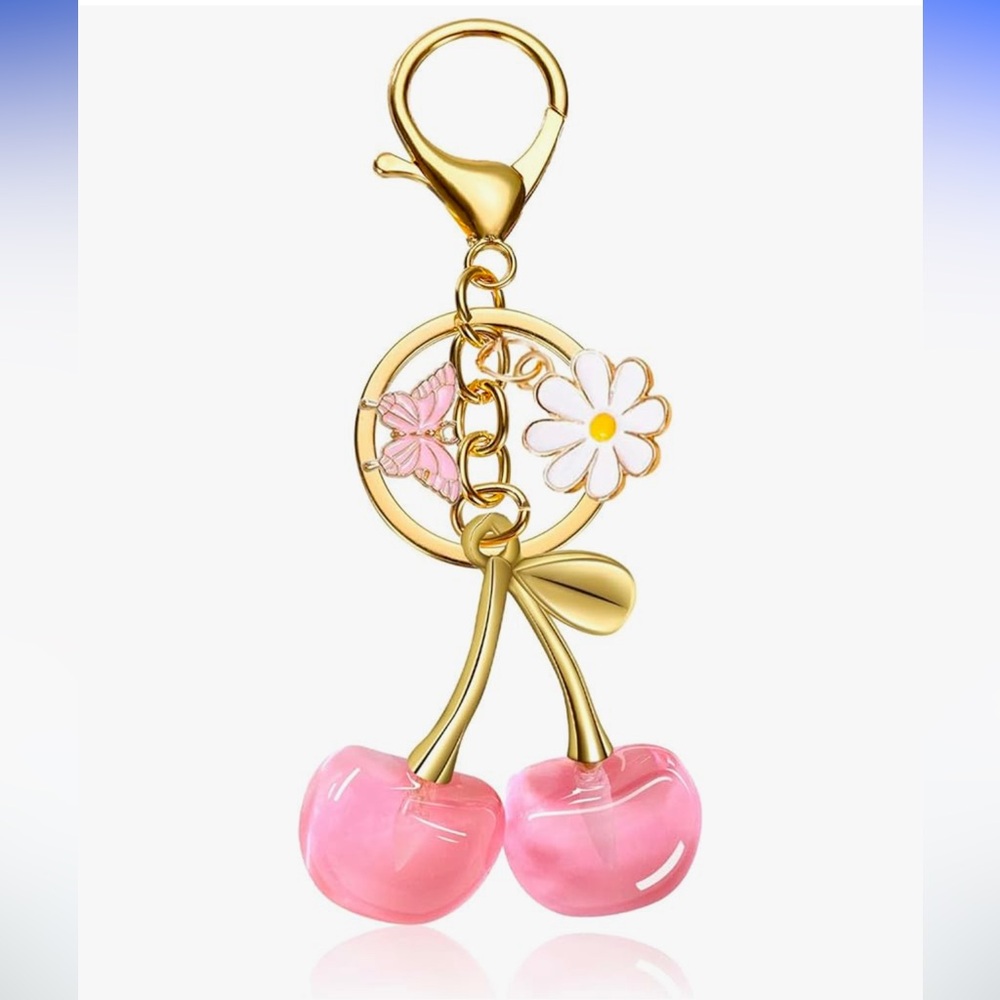 NEW Cherry Bag Charms